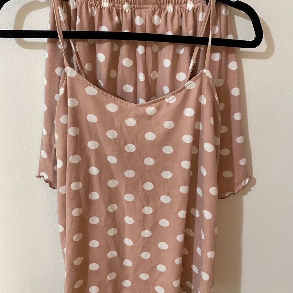 Polka Dot Pajama Set